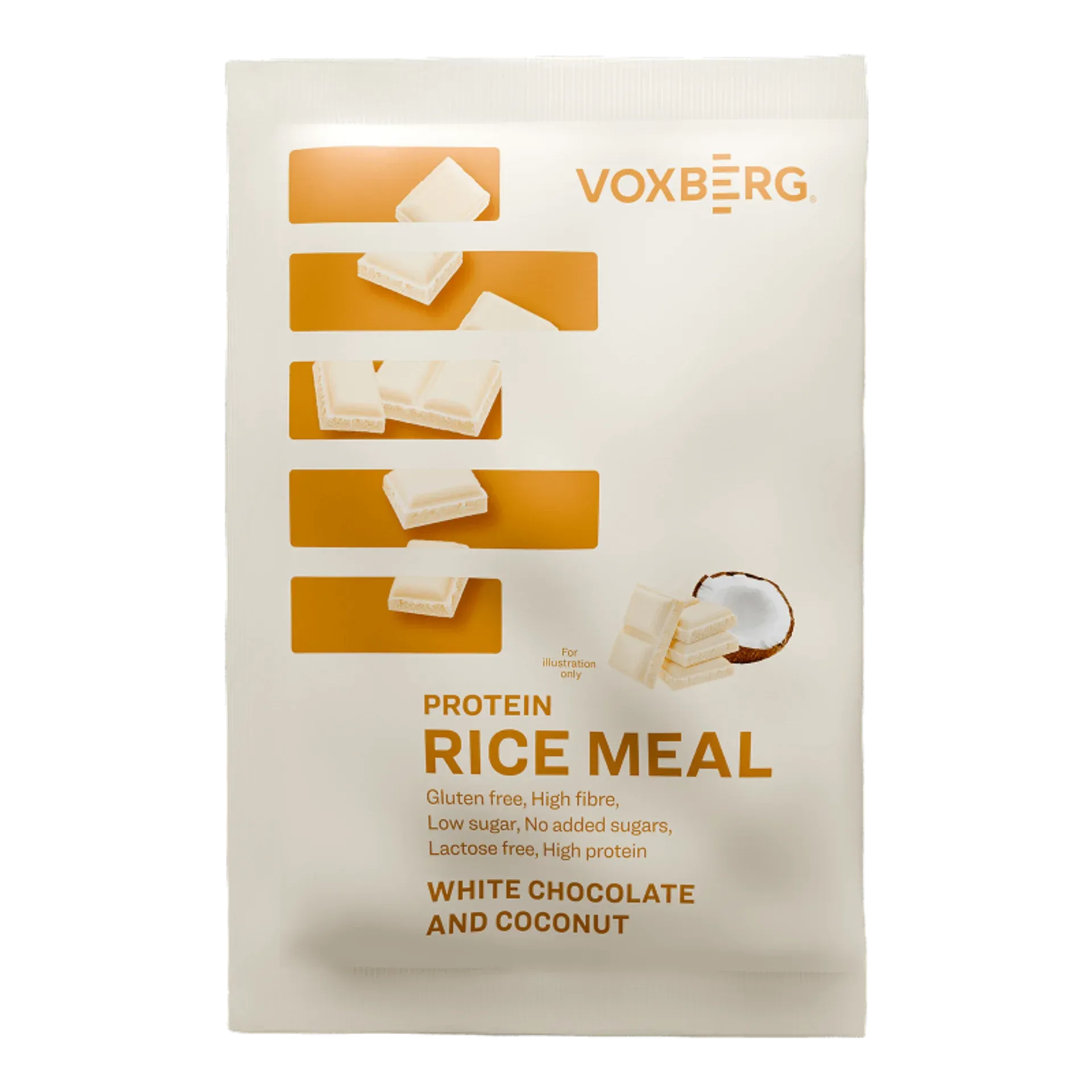 Rice Meal - Biela čokoláda & kokos / 60g